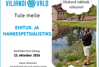 planeeringute peaspetsialisti kujundatud töökuulutus